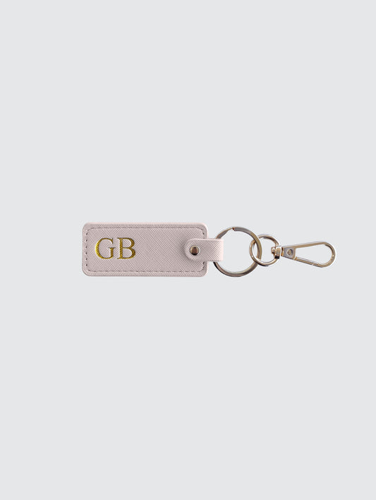 Short Keyring - Beige