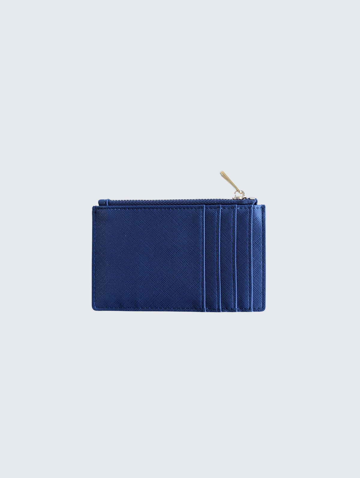 Zipper Cardholder Wallet - Navy