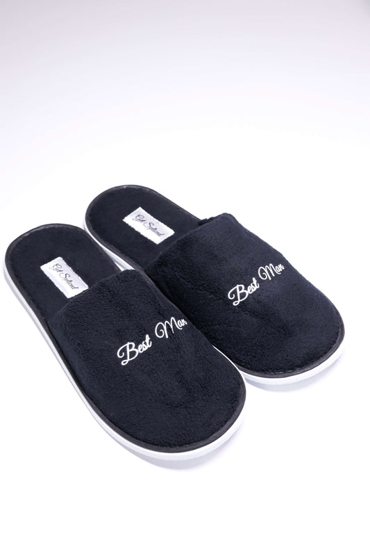 Best Man slippers - Get Spliced