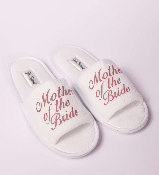 Mother of the Groom Slippers Rose Gold