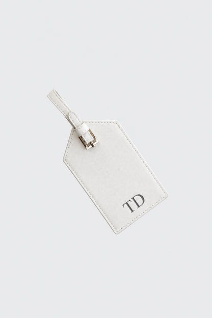Luggage Tag - White