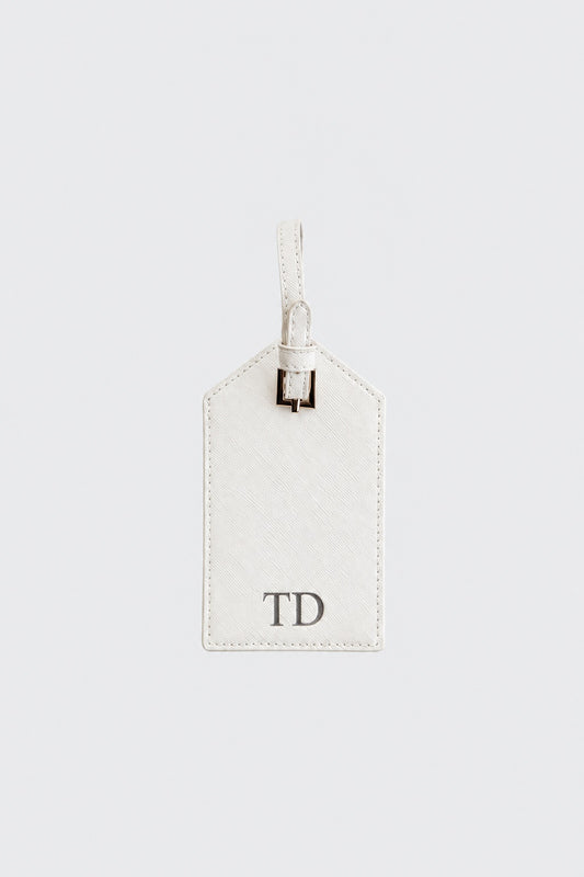 Luggage Tag - White