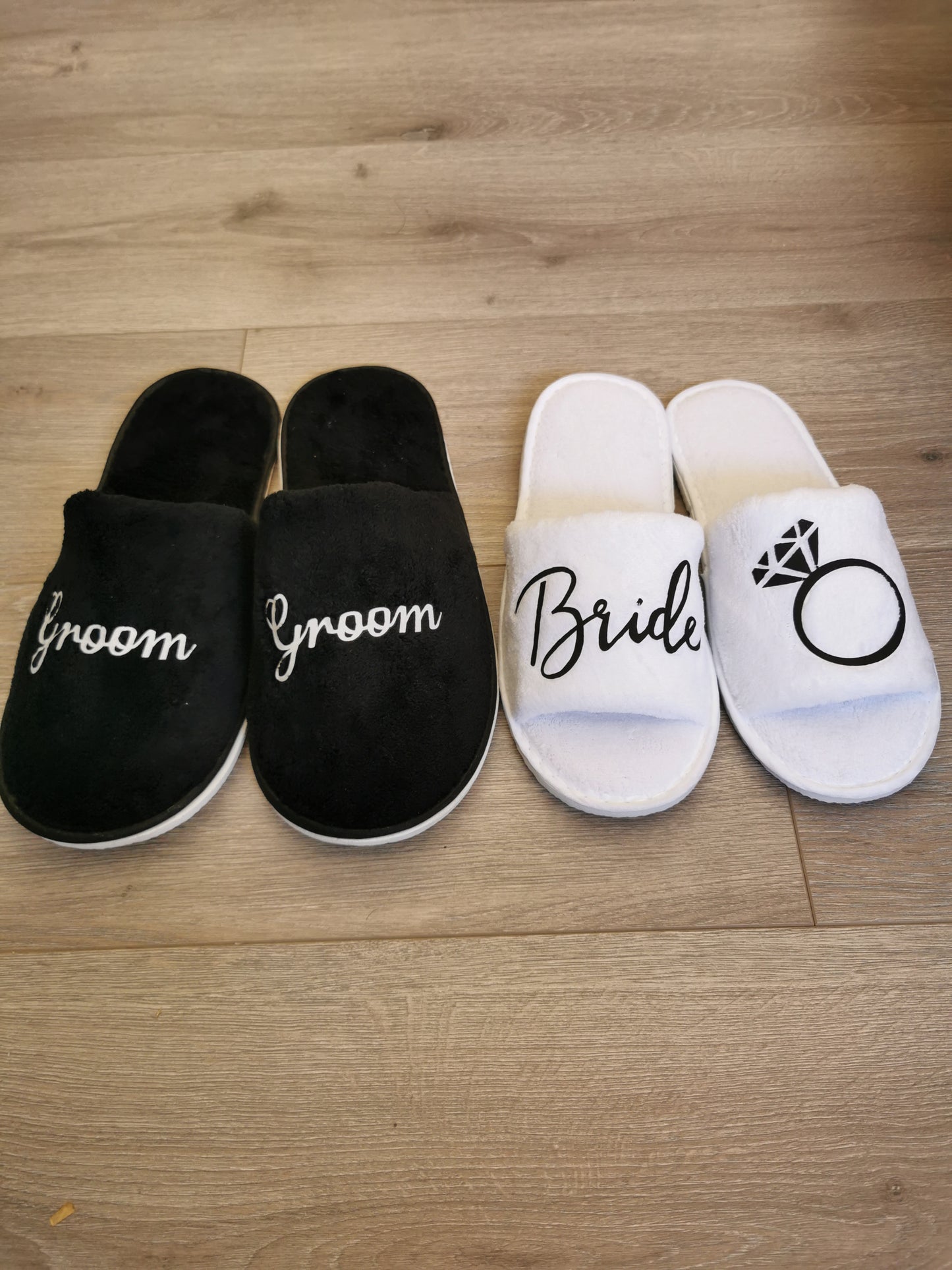 Groom slippers