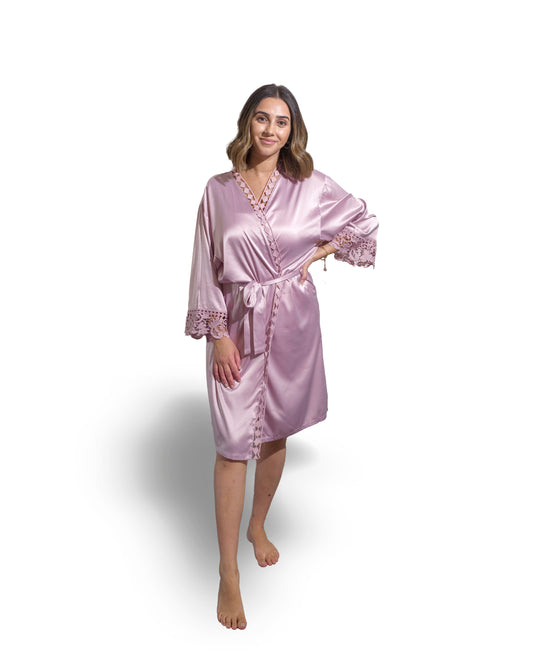 Luxe Lace Robe