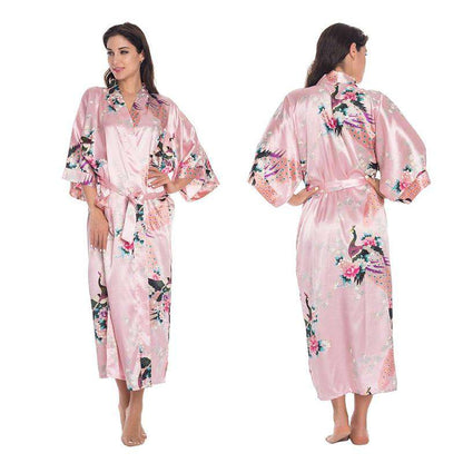Floral Satin Robes - Get Spliced