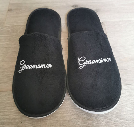 Groomsman Slippers