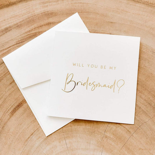 Bridal Proposal Cards