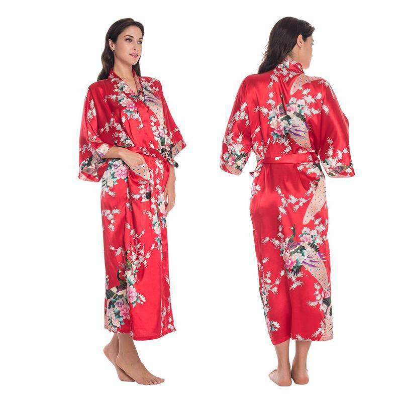 Floral Satin Robes - Get Spliced